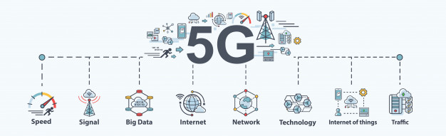 5G网络科技图标