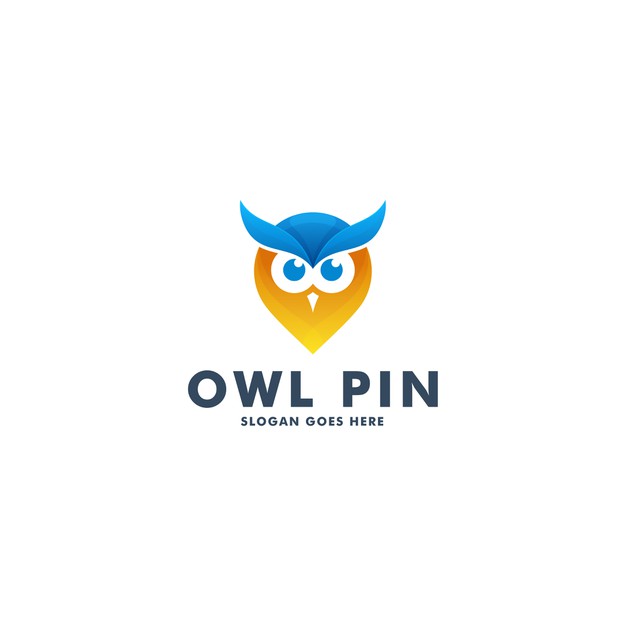 猫头鹰logo标志