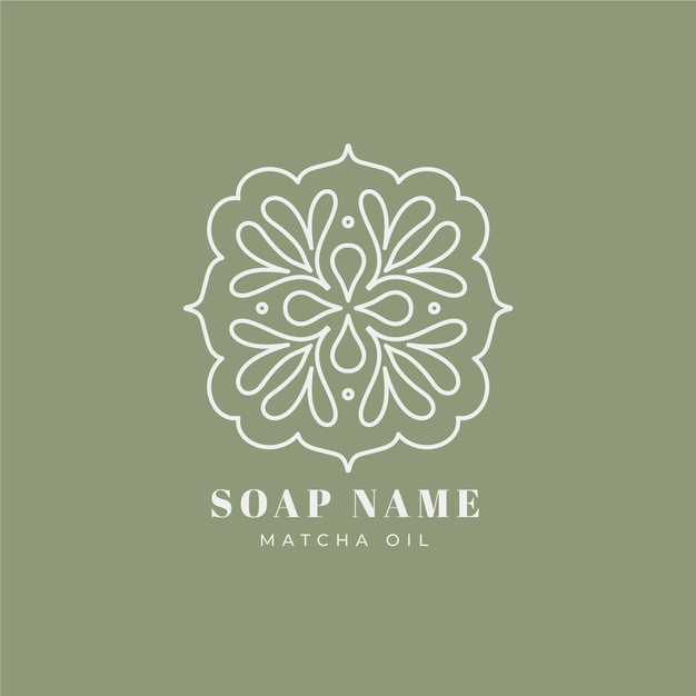 花纹花朵，肥皂logo标志