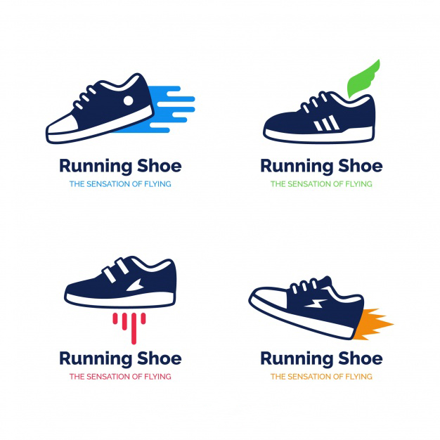 跑步鞋logo名片