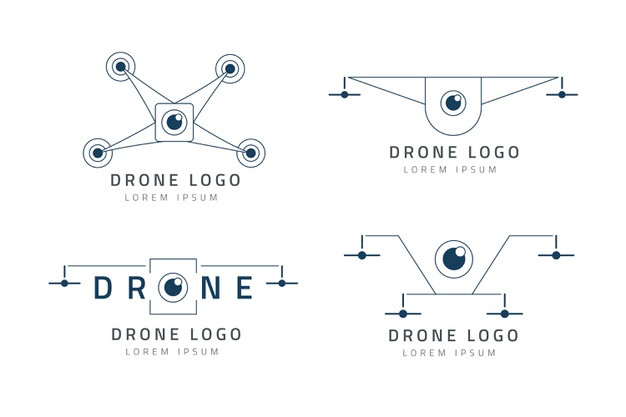 无人机，logo标志图标