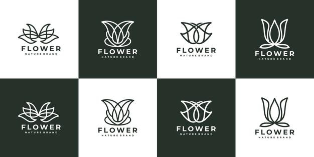 花朵，玫瑰，logo标志
