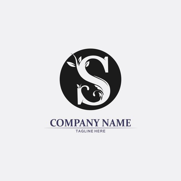 字母S，logo标志