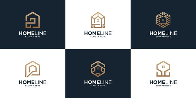 建筑房屋房子房地产logo标志