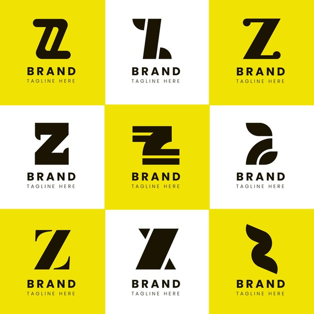 z 字母logo标志