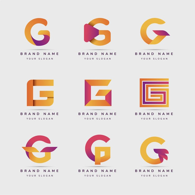 字母 g logo标志