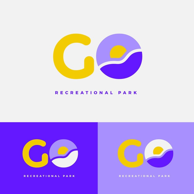 GO字母logo标志