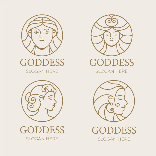 女神女人logo标志